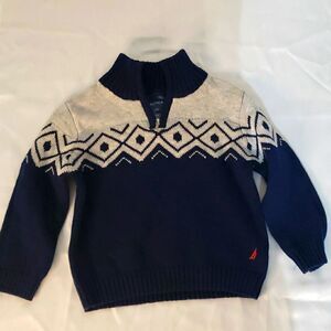 Nautica Zip Up Winter Sweater